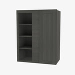 AG-WBLC30/33-3036 Single Door Cabinets 30 Inch Wall Blind Corner Cabinet | Greystone Shaker - image 3