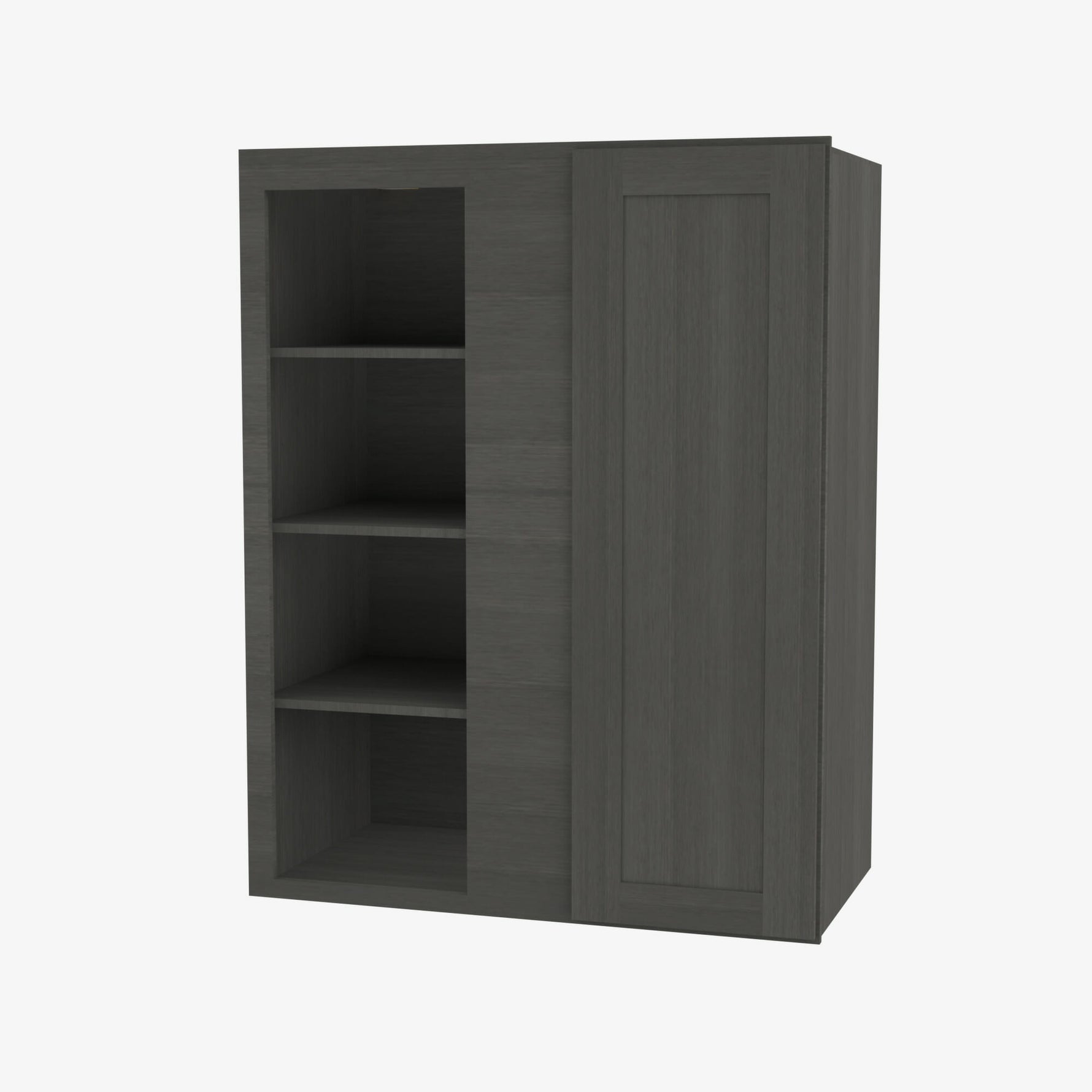 AG-WBLC30/33-3036 Single Door Cabinets 30 Inch Wall Blind Corner Cabinet | Greystone Shaker - image 3