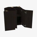 AG-LS3612S EZR3612 Single Door Cabinets 36 Inch Easy EZ Reach Lazy Susan Cabinets Base Corner Cabinet | Greystone Shaker - image 3