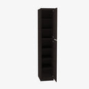 AG-WP1596 Double Door 15 Inch Tall Wall Pantry Cabinet | Greystone Shaker - image 3