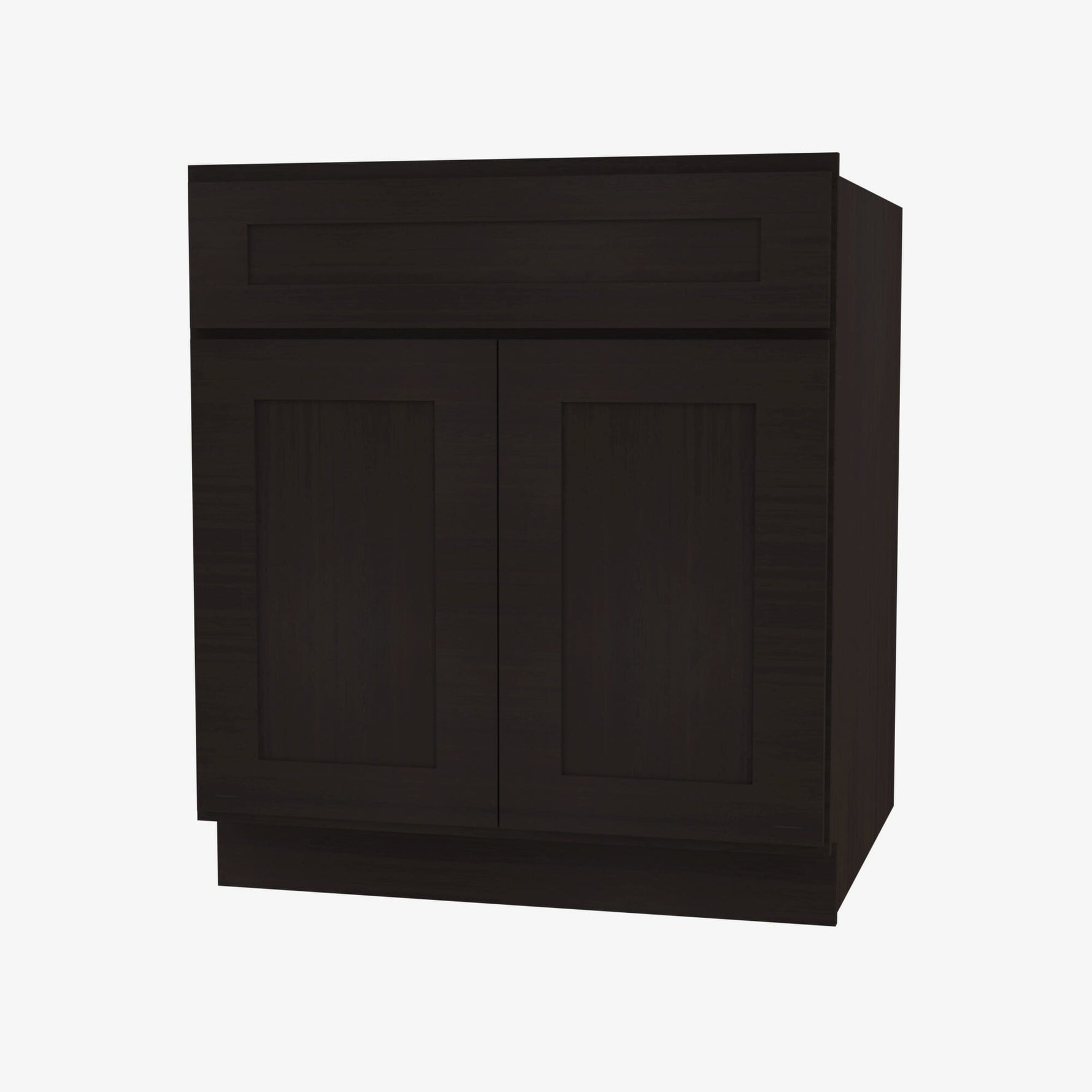 AG-S3021B-34-1/2 Double Door 30 Inch Sink Base Vanity with Drawers | Greystone Shaker - image 3