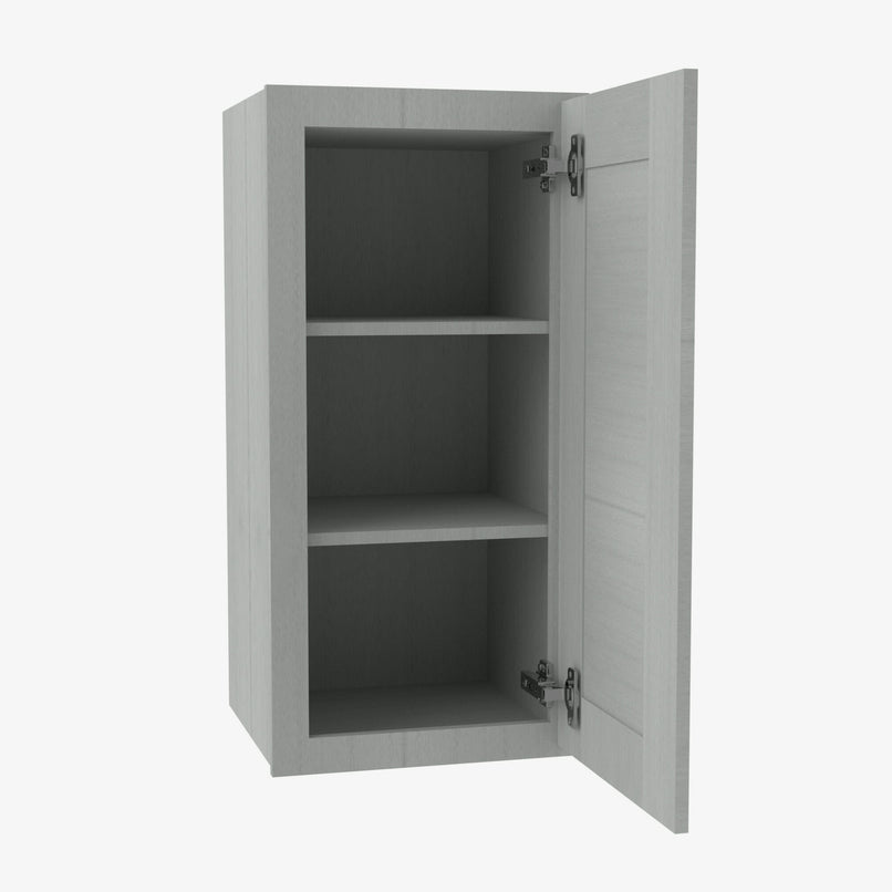 AN-W2130 Single Door Cabinets 21 Inch Wall Cabinet | Nova Light Grey Shaker - image 3