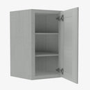 AN-WDC274215 Single Door Cabinets 27 Inch Wall Diagonal Corner Cabinet | Nova Light Grey Shaker - image 3