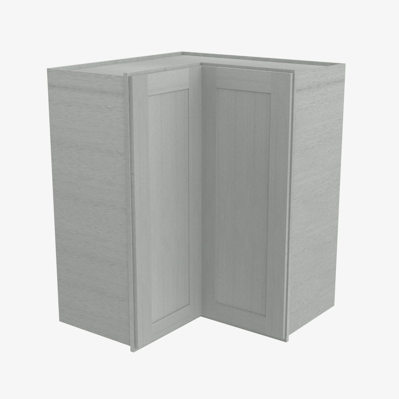 TS-WSQ2442 24 Inch Easy Reach Wall Corner Cabinet | Nova Light Grey Shaker - image 3