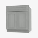 AN-B36B Double Door 36 Inch Base Cabinet | Nova Light Grey Shaker - image 3