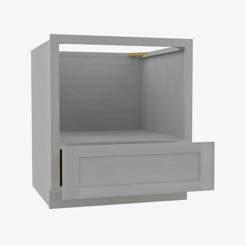 AN-B30MW 30W 30 Inch Microwave Base Cabinet | Nova Light Grey Shaker - image 3