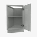 AN-BTC12R Single Door Cabinets 12 Inch Base Base Transitional Cabinet Right | Nova Light Grey Shaker - image 3