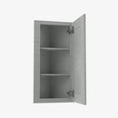 AN-AW30 Single Door Cabinets 30 Inch Wall Angle Cabinet | Nova Light Grey Shaker - image 3