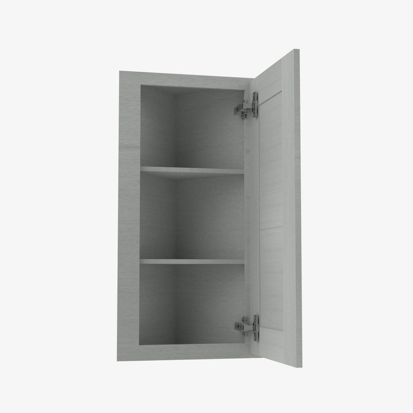 AN-AW36 Single Door Cabinets 36 Inch Wall Angle Cabinet | Nova Light Grey Shaker - image 3