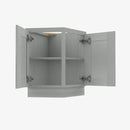AN-AB24 24 Inch Base Angle Base Cabinets Cabinet | Nova Light Grey Shaker - image 3