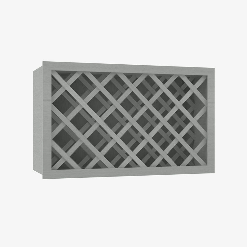 AN-W3018WR 30 Inch Wine Rack Cabinet | Nova Light Grey Shaker - image 3