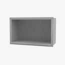 AN-MWO3018PM-12 30 Inch Microwave Oven Wall Cabinet | Nova Light Grey Shaker - image 3