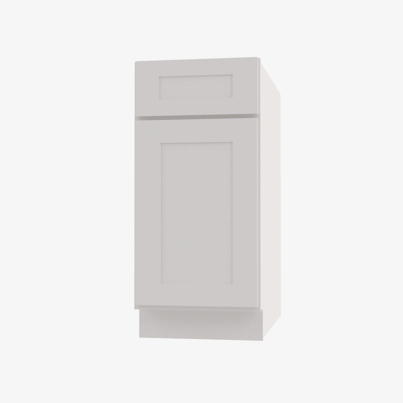 VW-B15 Single Door Cabinets 15 Inch Base Cabinet | Rio Vista White Shaker - image 3
