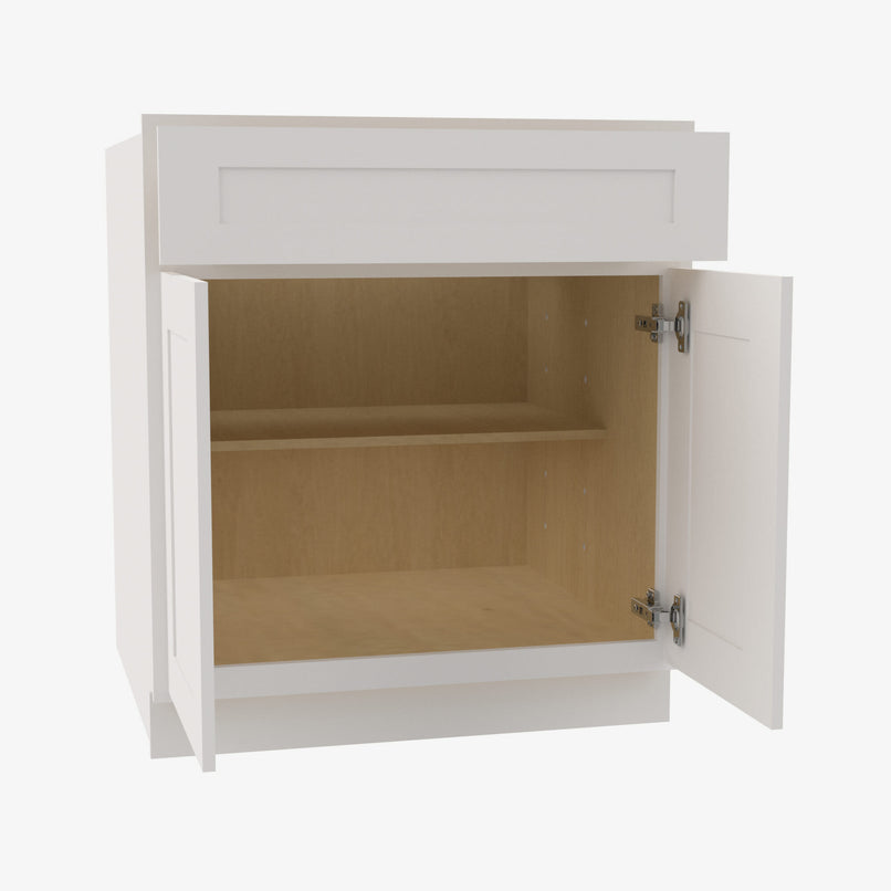 VW-B36B Double Door 36 Inch Base Cabinet | Rio Vista White Shaker - image 3