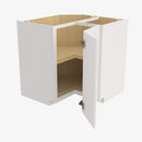 VW-LS3612 Single Door Cabinets 36 Inch Lazy Susan Cabinets Base Cabinet | Rio Vista White Shaker - image 3