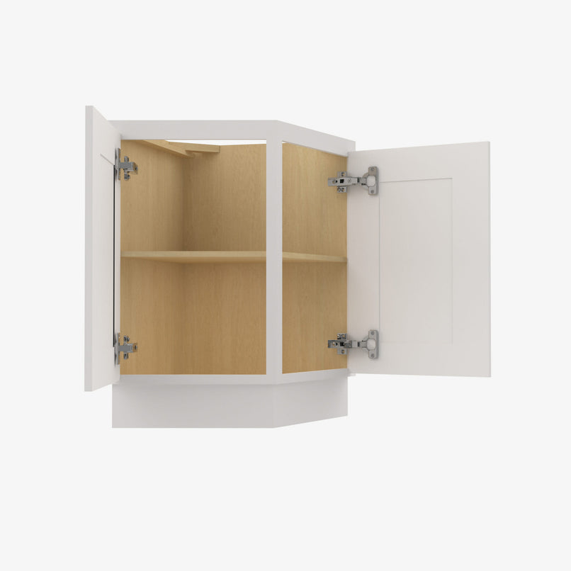 Forevermark VW-AB24 24 Inch Base Angle Base Cabinets Cabinet | Rio Vista White Shaker - image 3