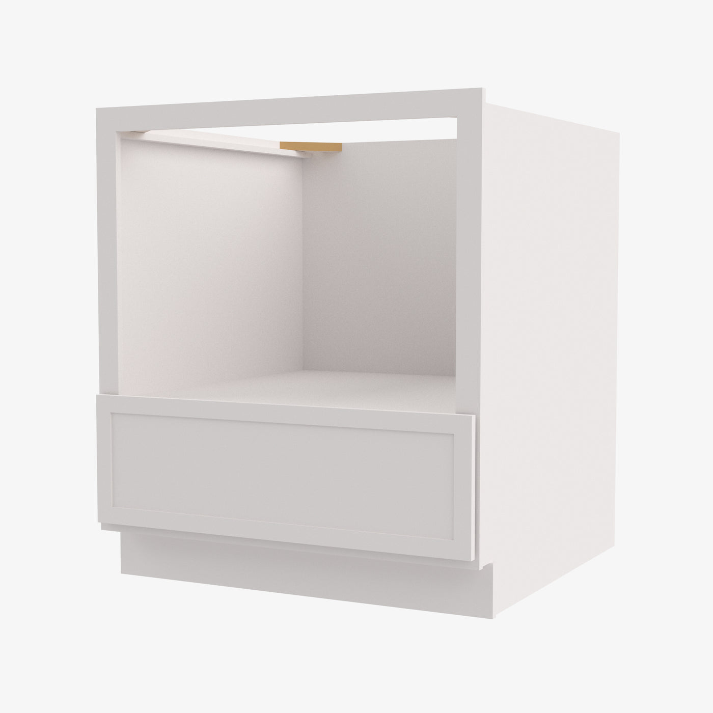 AZ-B30MW 30W 30 Inch Microwave Base Cabinet | Forevermark Champagne Maple Shaker