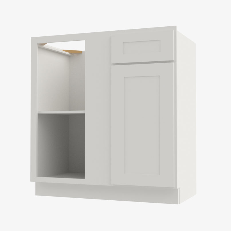 AZ-BBLC42/45-39W Double Door 39 Inch Base Blind Corner Cabinets Cabinet | Forevermark Champagne Maple Shaker - image 3
