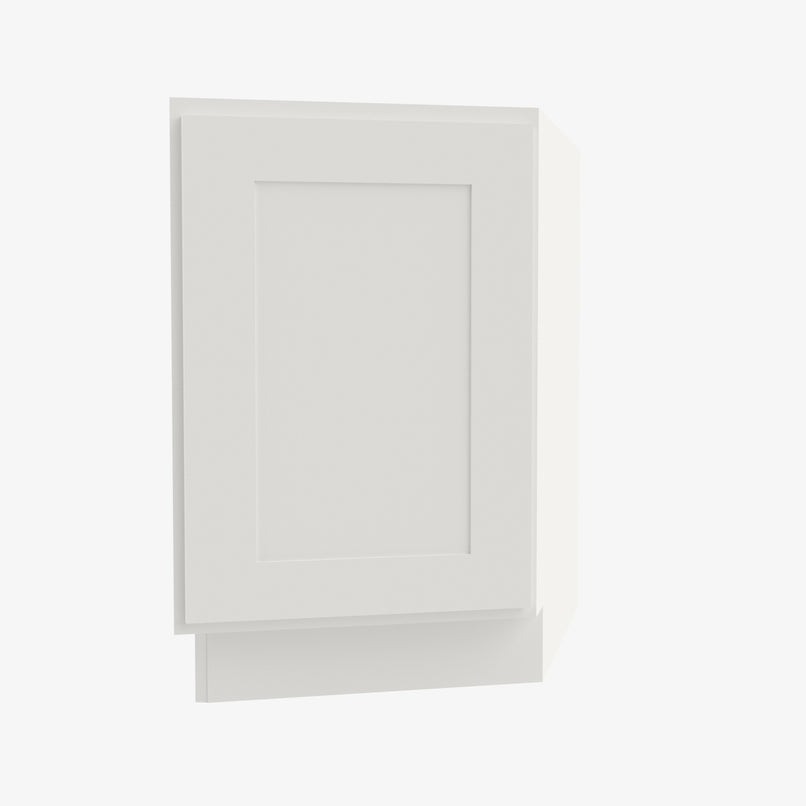 AZ-BTC12R Single Door Cabinets 12 Inch Base Base Transitional Cabinet Right | Forevermark Champagne Maple Shaker - image 3