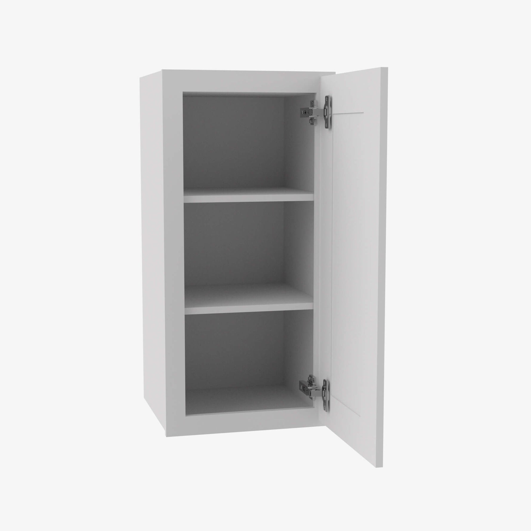 TW-W1212 Single Door Cabinets 12 Inch Wall Cabinet | Uptown White - image 3