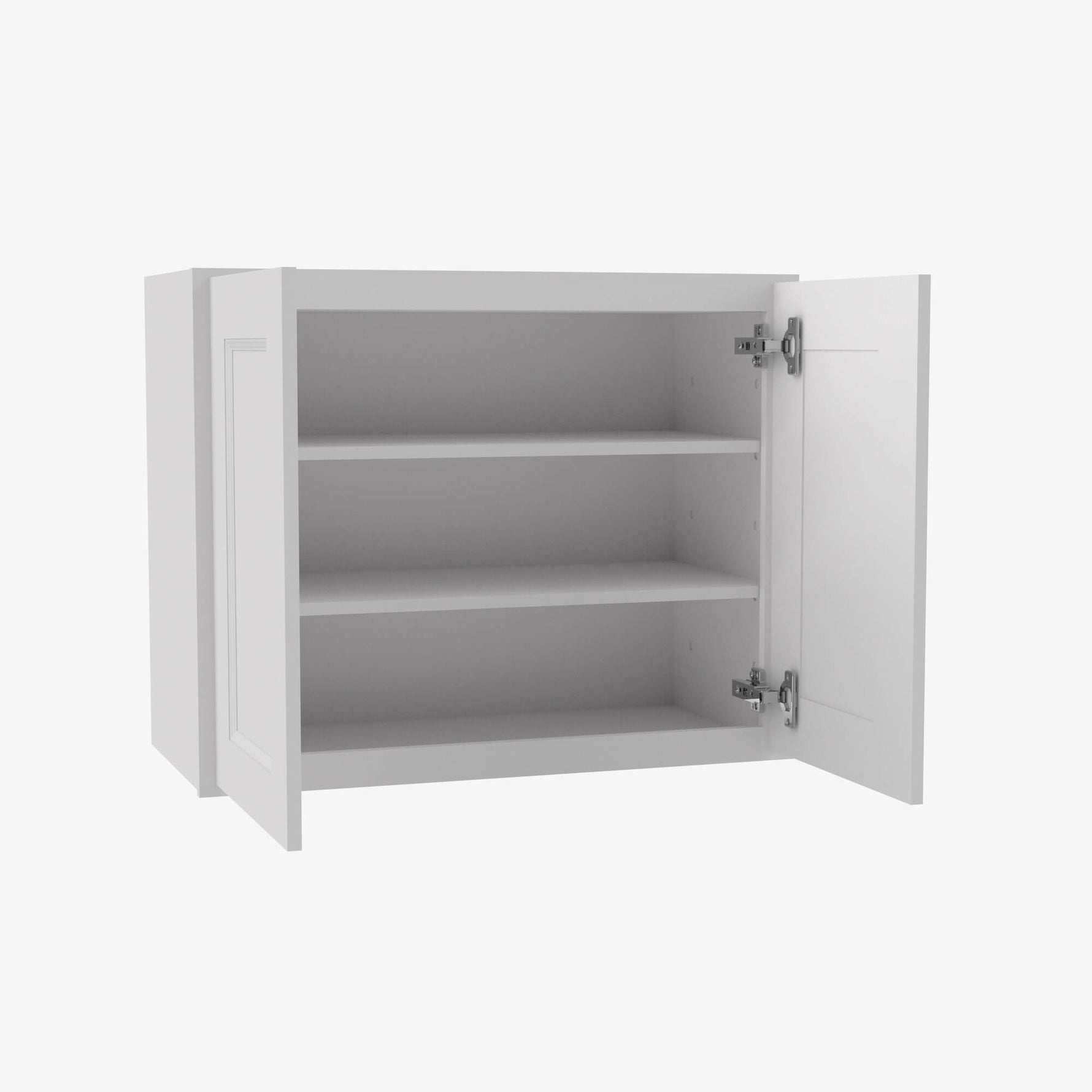 TW-W3336B Double Door 33 Inch Wall Cabinet | Uptown White - image 3