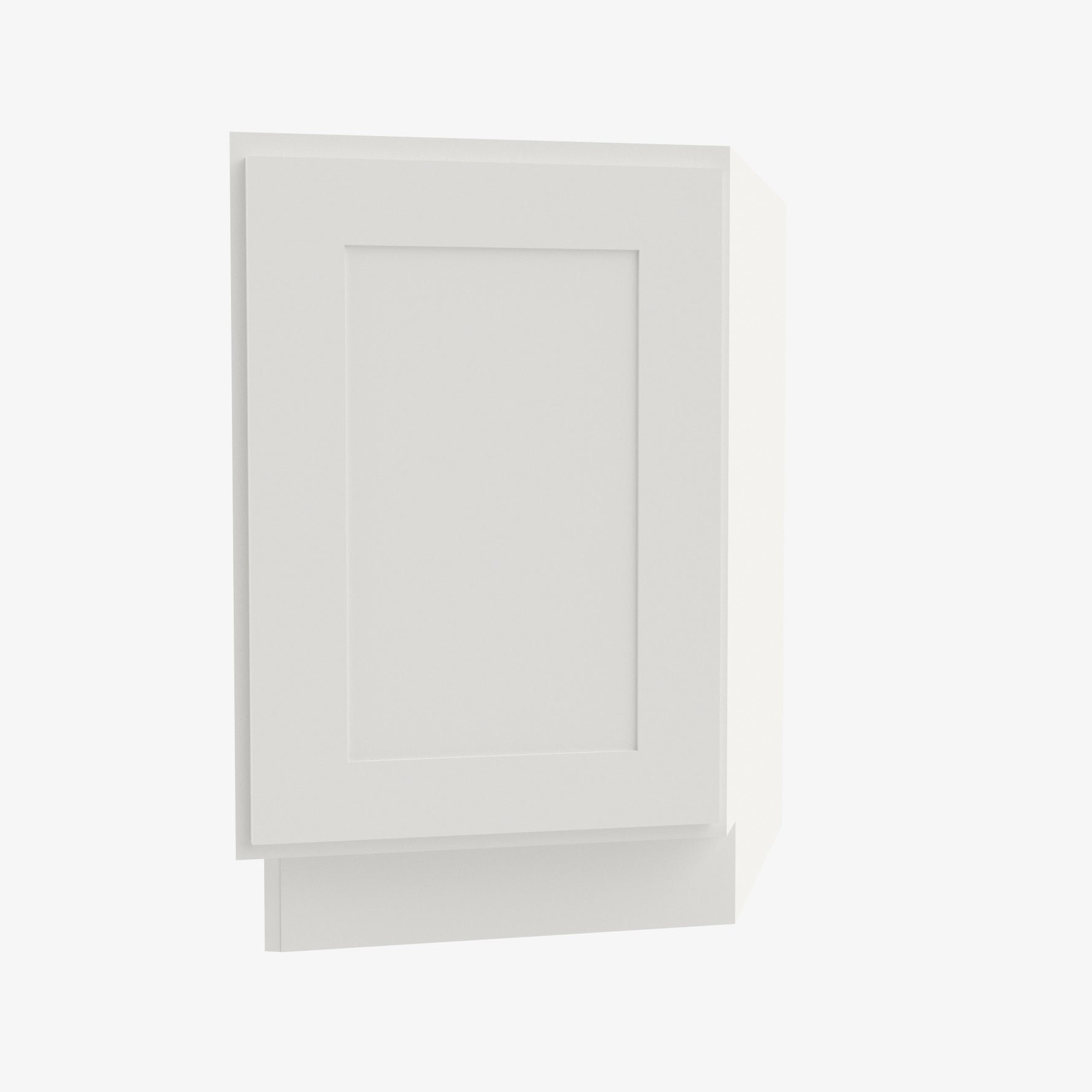 AZ-BTC12L Single Door Cabinets 12 Inch Base Base Transitional Cabinet Left | Forevermark Champagne Maple Shaker - image 3