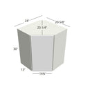 Fabuwood Illume Catalina Nocce 3 Corner Cabinet – ICN3-WDC2430 - image 1