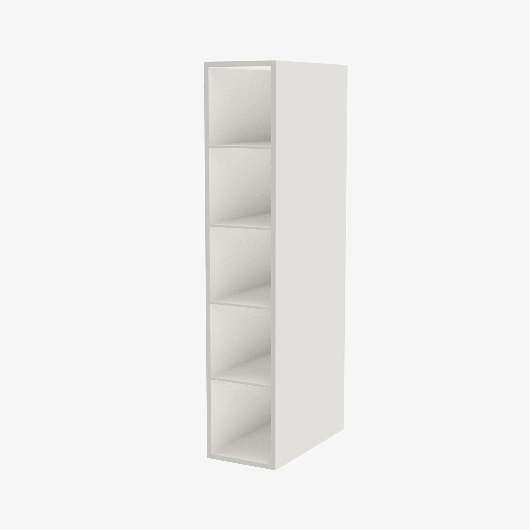 AZ-WC642 6 Inch Wall Cube Cabinet with 7 Cubes | Forevermark Champagne Maple Shaker - image 3