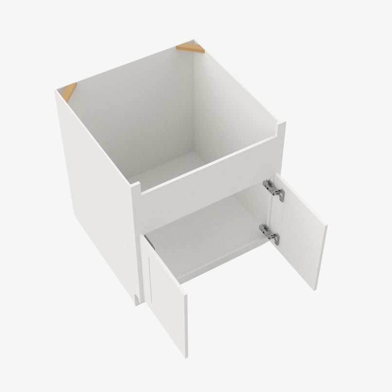 AZ-FSB30B 30 Inch Farmhouse Sink Base Cabinet | Forevermark Champagne Maple Shaker - image 1