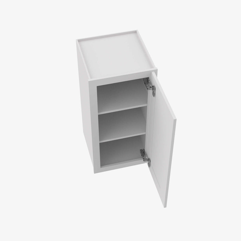TW-W1836 Single Door Cabinets 18 Inch Wall Cabinet | Uptown White - image 4