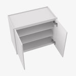 TW-W3336B Double Door 33 Inch Wall Cabinet | Uptown White - image 4