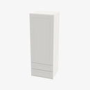 AZ-W2D1860 Single Door Cabinets 18 Inch Wall Cabinet With 2 Built-In Drawers | Forevermark Champagne Maple Shaker - image 4