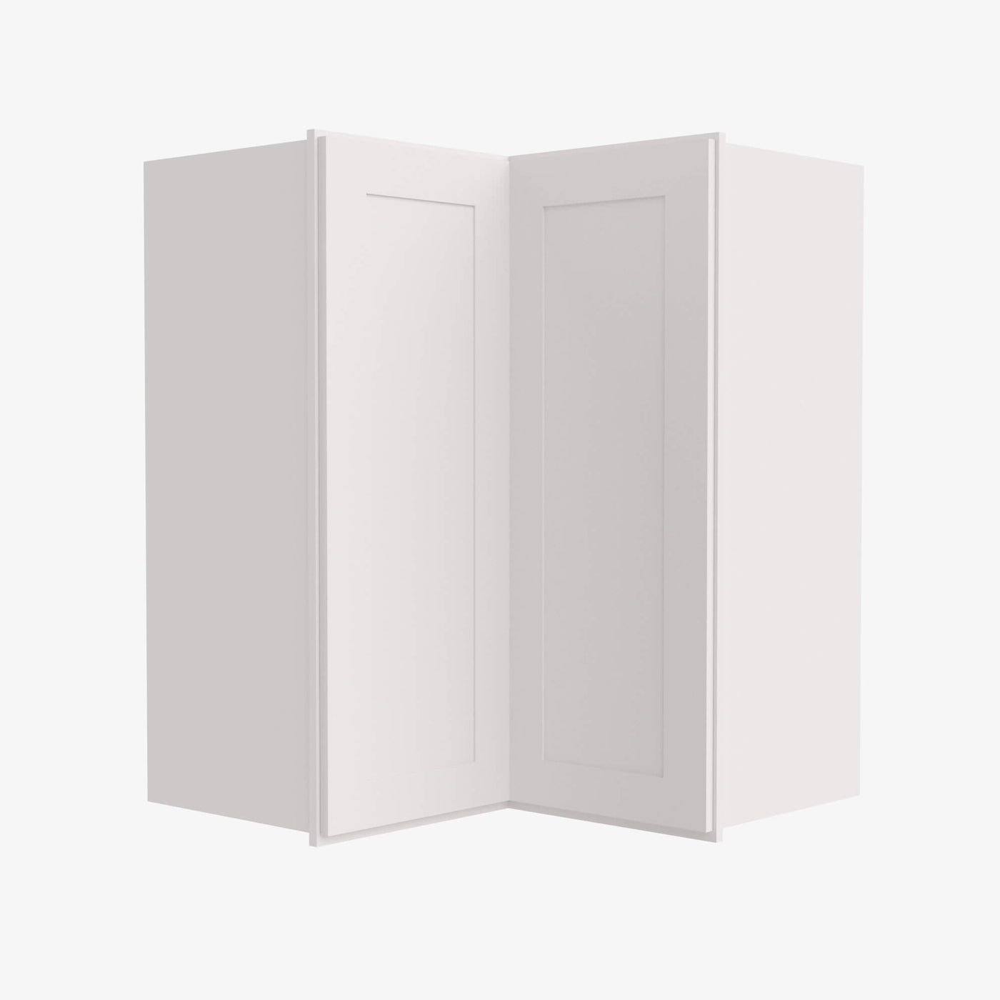 AZ-WSQ2430 24 Inch Easy Reach Wall Corner Cabinet | Forevermark Champagne Maple Shaker