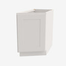 AW-BTC12R Single Door Cabinets 12 Inch Base Base Transitional Cabinet Right | Ice White Shaker - image 2