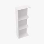 AW-WES542 Wall End Shelf with Open Shelves | TSG Forevermark Ice White Shaker - image 2