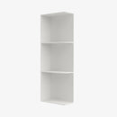 AZ-WES536 Wall End Shelf with Open Shelves | TSG Forevermark Champagne Maple Shaker - image 4
