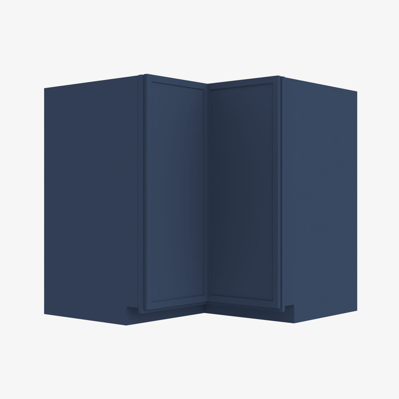 PD-LS3612S EZR3612 Single Door Cabinets 36 Inch Easy EZ Reach Lazy Susan Cabinets Base Corner Cabinet | Petit Blue