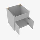 AB-FSB33B 33 Inch Farmhouse Sink Base Cabinet | Lait Grey Shaker - image 4