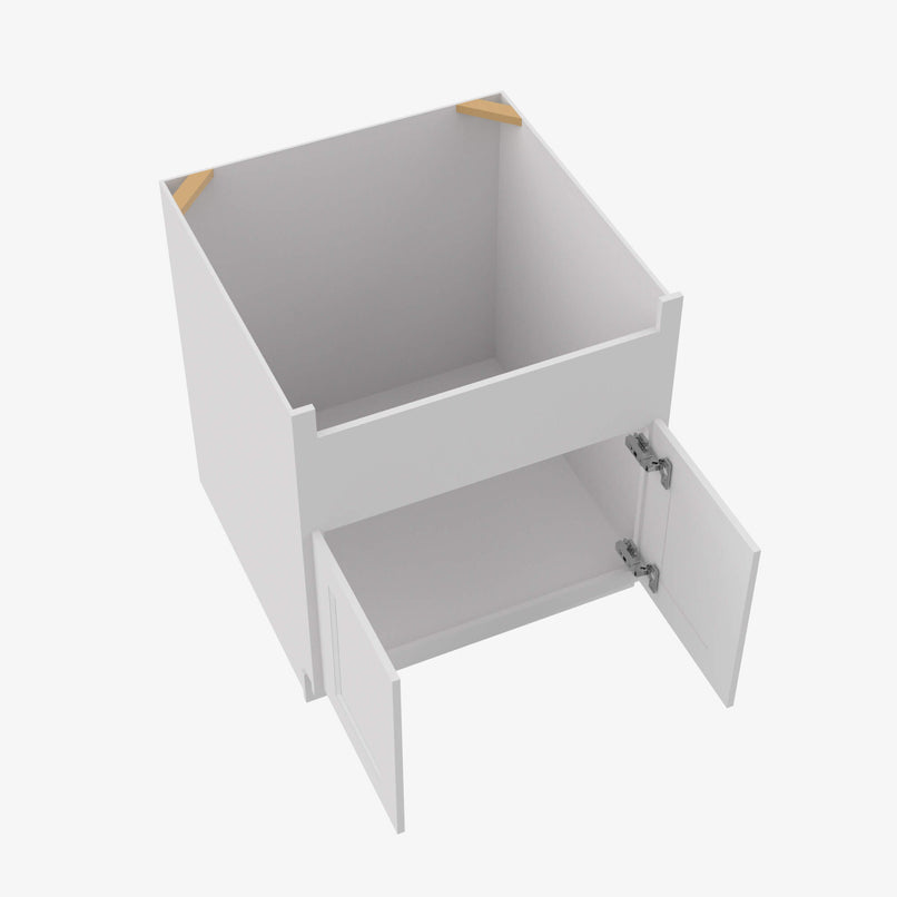 TW-FSB33B 33 Inch Farmhouse Sink Base Cabinet | Uptown White - image 4