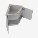 AB-AB24 24 Inch Base Angle Base Cabinets Cabinet | Lait Gray Shaker - image 3