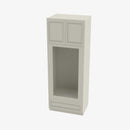 SL-OM3384B Double Door 33 Inch Tall Double Oven / Oven Microwave Cabinet | Signature Pearl - image 2