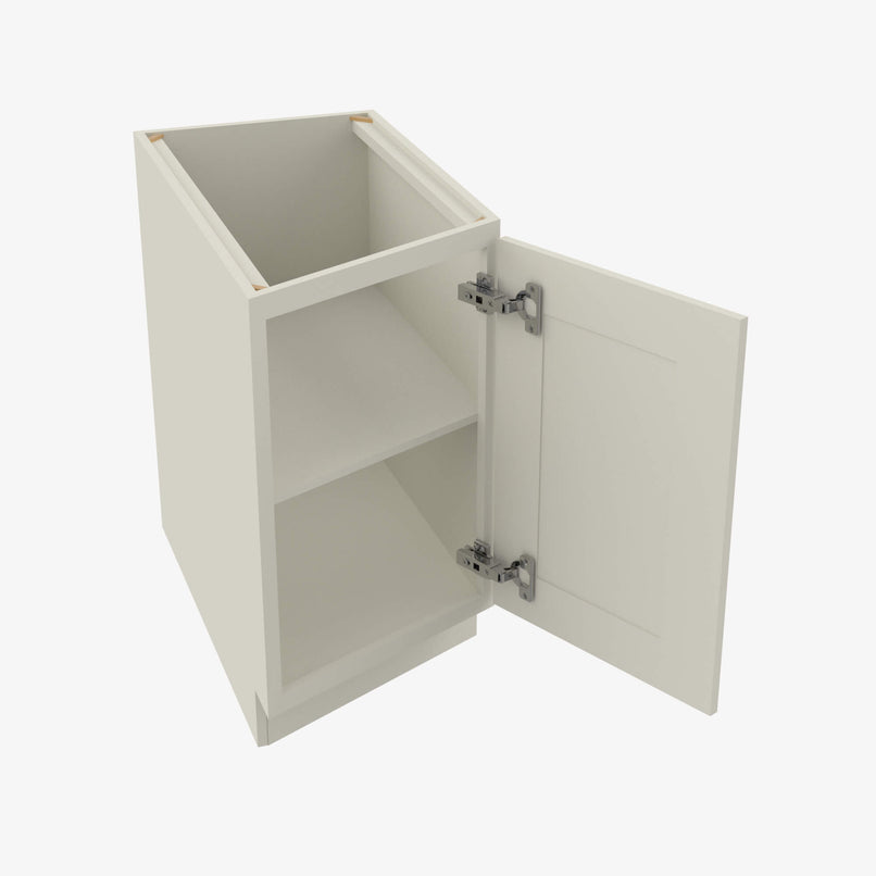 SL-BTC12R Single Door Cabinets 12 Inch Base Base Transitional Cabinet Right | Signature Pearl - image 4
