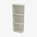 SL-WES542 Wall End Shelf with Open Shelves | TSG Forevermark Signature Pearl - image 2