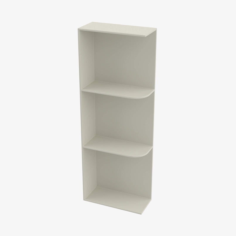 SL-WES530 Wall End Shelf with Open Shelves | TSG Forevermark Signature Pearl - image 2
