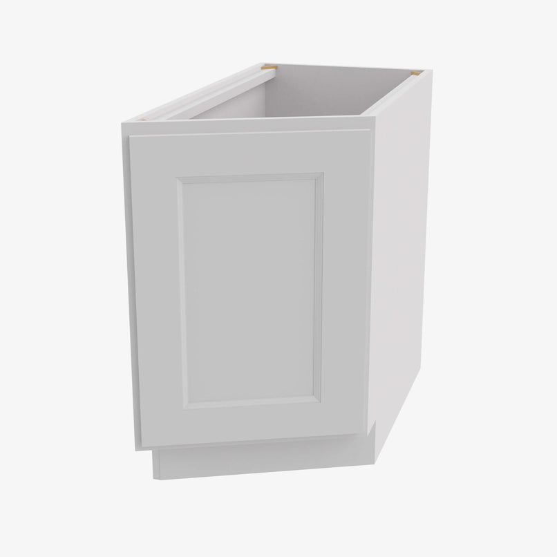 TW-BTC12R Single Door Cabinets 12 Inch Base Base Transitional Cabinet Right | Uptown White - image 2