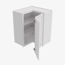GW-WSQ2430 24 Inch Easy Reach Wall Corner Cabinet | Gramercy White - image 4