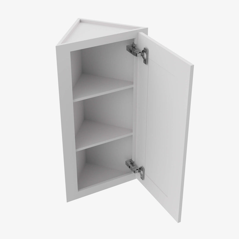 GW-AW36 Single Door Cabinets 36 Inch Wall Angle Corner Cabinet | Gramercy White - image 4
