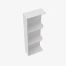 GW-WES542 Wall End Shelf with Open Shelves | TSG Forevermark Gramercy White - image 2