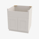 TQ-FSB30B 30 Inch Farmhouse Sink Base Cabinet | Townplace Crema - image 2