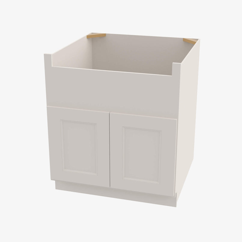 TQ-FSB30B 30 Inch Farmhouse Sink Base Cabinet | Townplace Crema - image 2